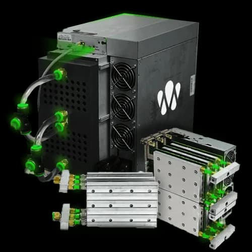 Asic Water Cooling system